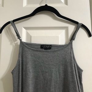 Gray Tank Dress